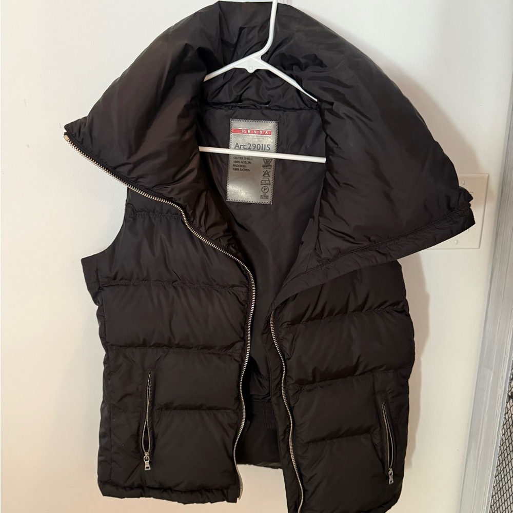 Prada woman’s Black Down Jacket/vest